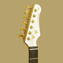 Stagg 30th Anniversary Legacy Mahogany HH Electric Guitar White – 30TH-LEGACY-WH