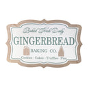 Melrose Framed Gingerbread Bakig Sign 15"L