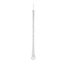 Melrose Clear Beaded Glass Icicle Drop Ornament (Set of 6)