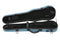 GEWA Bio-A Shaped 4/4 Violin Case - Blue w/ Backpack Straps New Open Box
