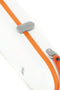 Gewa PURE 1.8 Shaped Polycarbonate 4/4 Violin Case - White/Orange