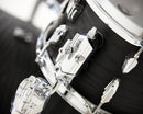 British Drum Co Raven Club Drum Shell Kit (12", 16", 22") - Black Ash Birch