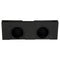 QPower Chevrolet Dual 12" Vented Sub Box QBGMC07212