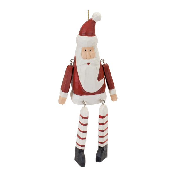 Dangle Santa Ornament (Set of 6)