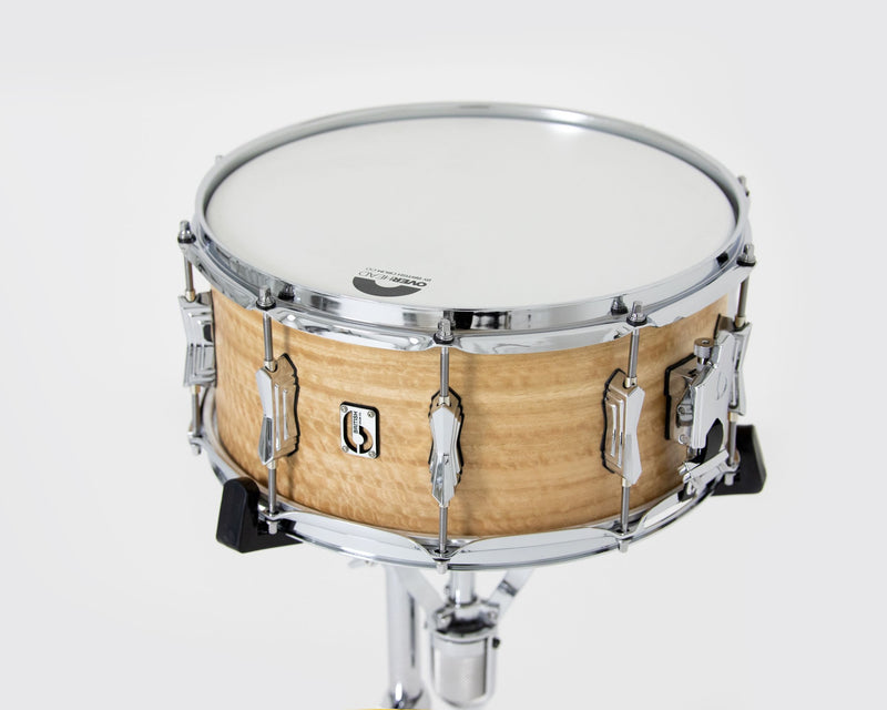British Drum Co Maverick Maple Snare 5.5″ × 14″ – 10‑Ply Eucalyptus
