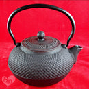 NEW Japanese Tetsubin Cast Iron Teapot 50 oz / 1.5 L Black Large Hobnail Infuser
