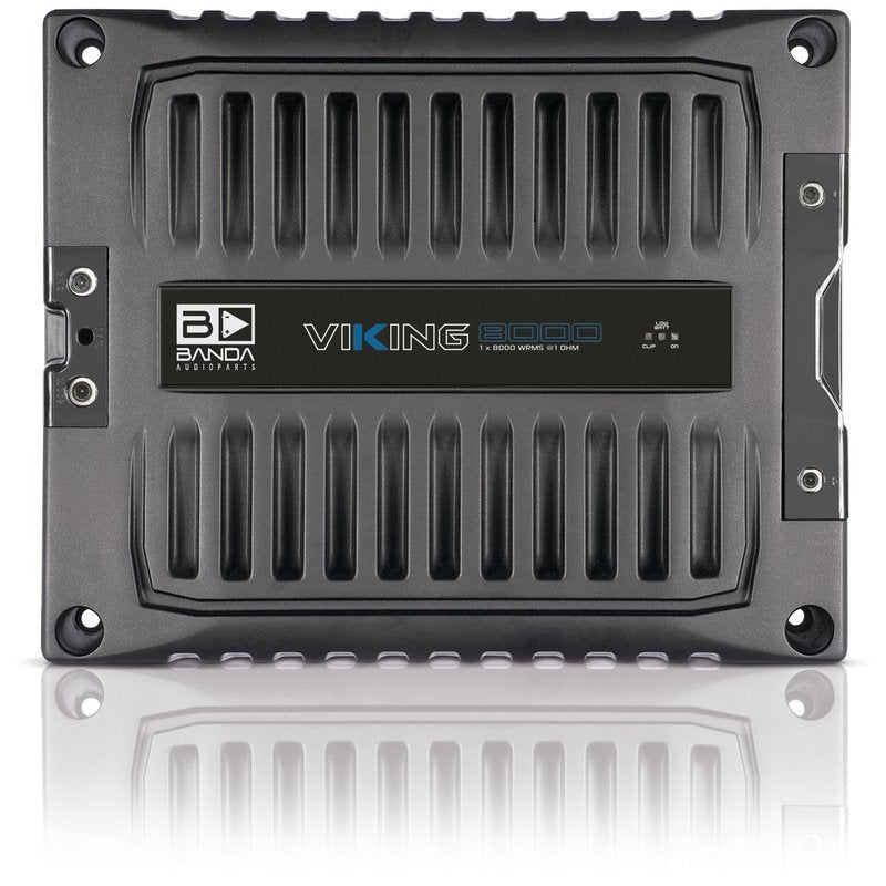 Banda VIK8000.1BK 8000W RMS 1ch 1Ω Black Competition Amplifier HighPower Filter