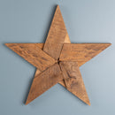 Melrose Pine Wood Star Decor Wall Decor, Rustic, Wood