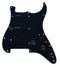 Lace Sensor Blue/Silver/Red SSS Loaded Pickguard – 3-Ply Black