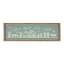 Melrose Framed Silent Night Sign 20"L