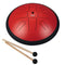 Sela Melody 10" C Pygmy Tongue Drum – Red - SE374