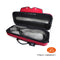 Pedi NiteFlash Viola Case 16.5" Red with Steel-Shield & Reflective Strips