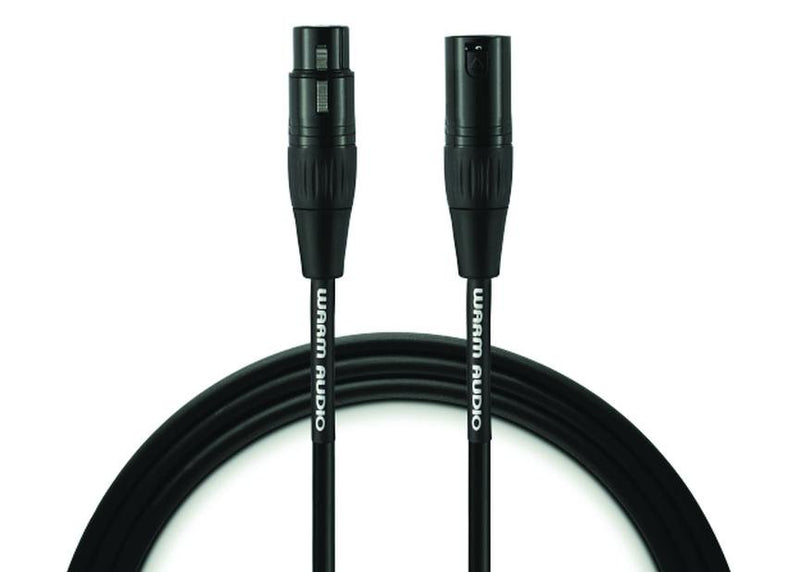 Warm Audio Pro XLR Cable 100 ft – Gold Connectors Double Shielded Gotham