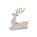 Melrose Brushed Gold Holiday Deer Figurine (Set of 6)