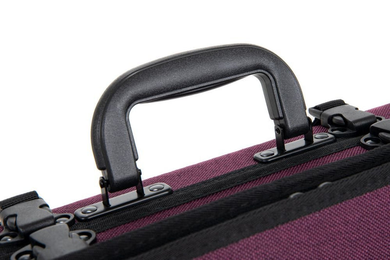 GEWA Bio-A 4/4-1/2 Violin Case Oblong - Violet - Music Pocket & Neck Pad