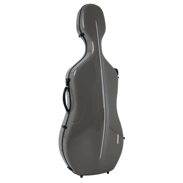GEWA Air 3.9 4/4 Cello Case - Backpack Straps - Grey with Black Interior