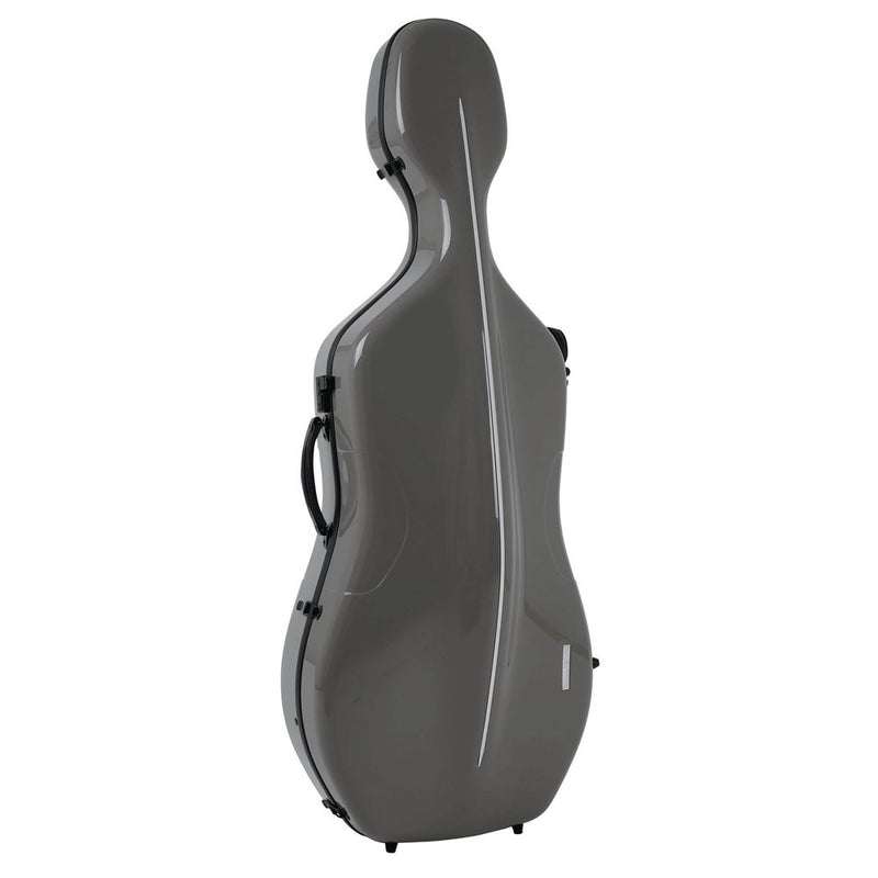 GEWA Air 3.9 4/4 Cello Case - Backpack Straps - Grey with Black Interior