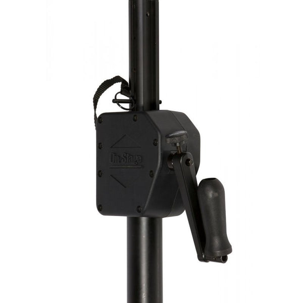 On-Stage SS7747V2 Adjustable Crank-Up Subwoofer Pole w/ M20 Threaded Sockets