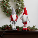 Melrose Plush Standing Gnome Skier (Set of 6)