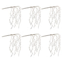 Melrose Icy Hanging Branch (Set of 6)