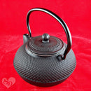 NEW Japanese Tetsubin Cast Iron Teapot 50 oz / 1.5 L Black Large Hobnail Infuser