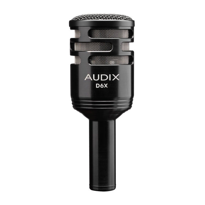Audix D6X Dynamic Kick Drum Microphone w/ 3‑Position Switch Filters