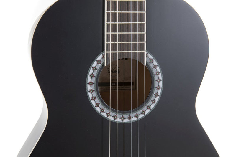 GEWA Basic Classical Guitar 4/4 – Black – PS510‑156