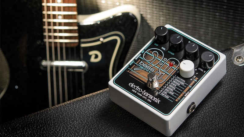 Electro-Harmonix BASS9 Bass Machine Guitar Pedal – Guitar-to-Bass Emulator