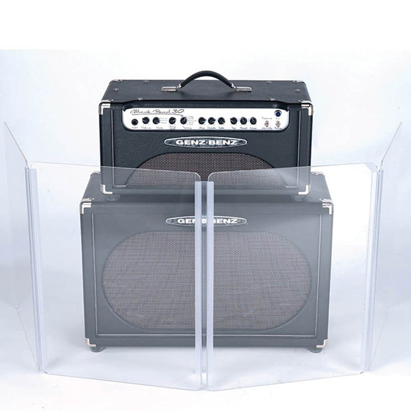 Gibraltar 2x6 4 Panel Acrylic Guitar Amp Acoustic Shield