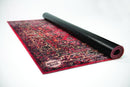Drum N Base Vintage Persian Style Drum Rug – Original Red, 5.34' x 4.65'