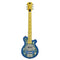 Pignose PGG-200-BLPL Mini Electric Guitar Blue Paisley w/ Gig Bag