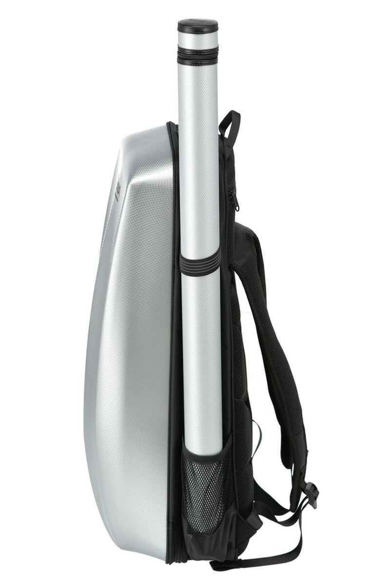 GEWA Space Bag Violin 4/4 - 3/4 Size Backpack - w/ Bow Case - Glacier Silver
