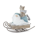 Melrose Gnome on Sled Figurine (Set of 2)