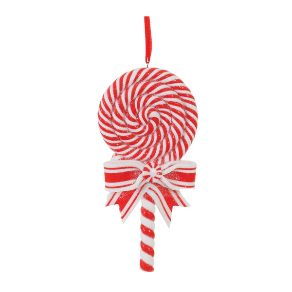 Clay Dough Peppermint Candy Ornament (Set of 12)