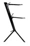 Quik Lok Stay Slim 2-Tier Keyboard Stand - Lightweight - Black