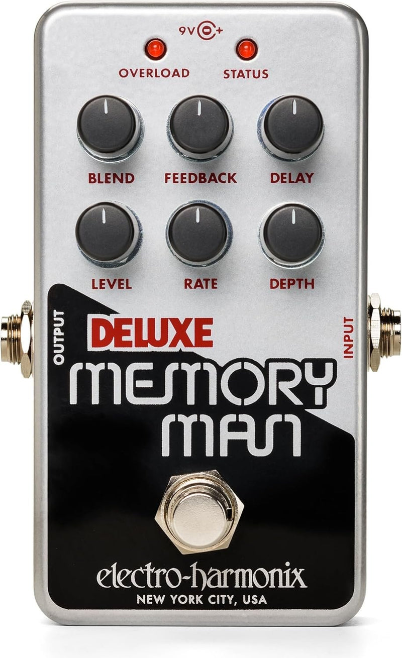 Electro-Harmonix Nano Deluxe Memory Man – Analog Delay & Modulation Pedal