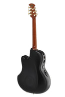 Ovation Guitar Celebrity Elite E-Acoustic Deep Contour CDX40P-FM Amber Flame