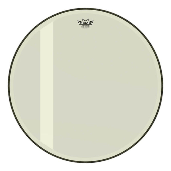 Remo P3-1024-00-FLT Powerstroke 3 Hazy Felt Tone 24" Bass Drumhead