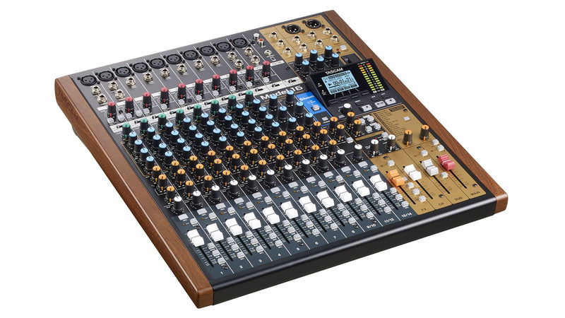 Tascam Model 16 All-in-One Mixing Studio: Mixer/Interface/Recorder