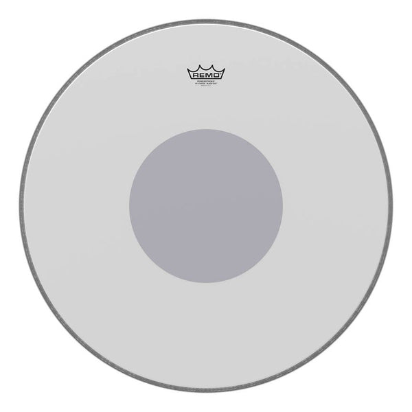Remo Powerstroke 3 Coated 24" Bass Drumhead with Bottom Black Dot P3-1124-10