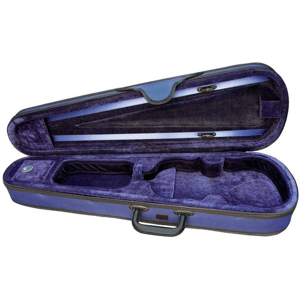 GEWA PURE CVA03 16.5" Viola Case - Ultra-Rigid Foam Shell - Dark Blue