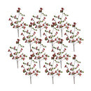 Melrose Boxwood Berry Twig Spray (Set of 12)