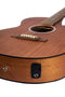 Bamboo 41″ Dreadnought Cutaway Mahogany Guitar w/ EQ & Gig Bag