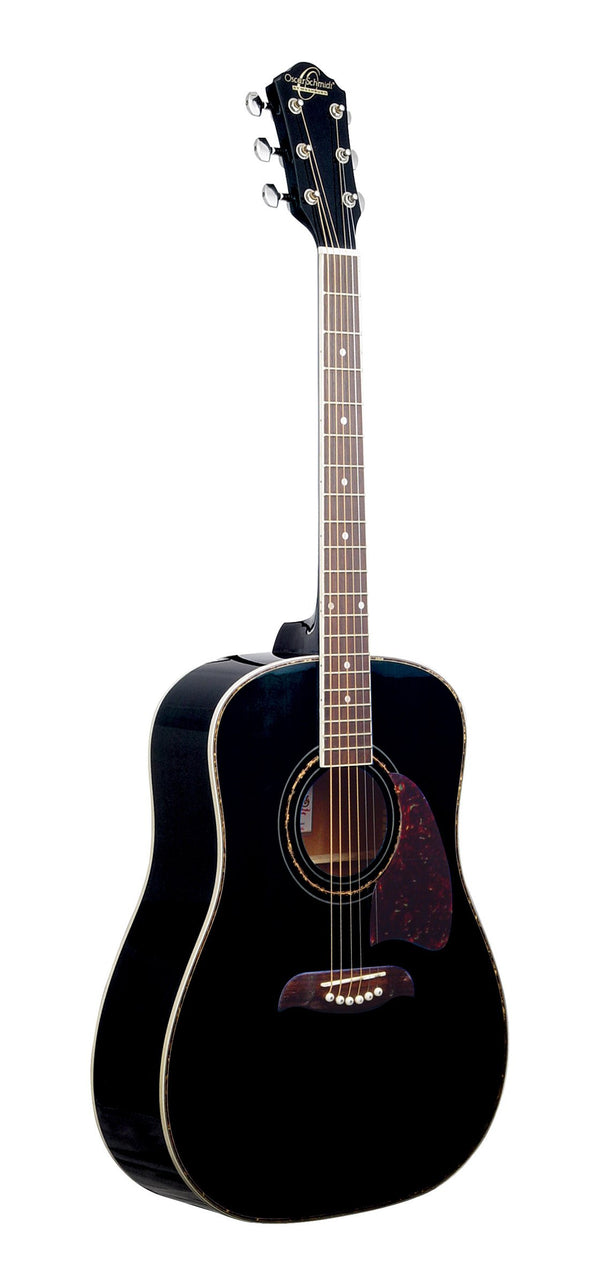 Oscar Schmidt OG2 Dreadnought Acoustic Guitar Black - OG2B