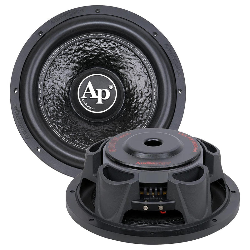 Audiopipe 12" Shallow Mount Woofer 400W RMS/800W Max Single 4 Oh - TXX-FB1200-S4