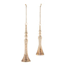 Melrose Horn Ornament (Set of 12) - New Open Box