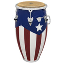 Latin Percussion M754S-PR Matador 12.5" Wood Tumba Puerto Rican Heritage Design