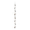 Bird and Bell Rain Chain 70"L