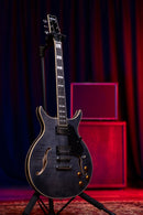 Washburn SH35TB Wing Series Semi Hollow Electric Guitar Trans Black