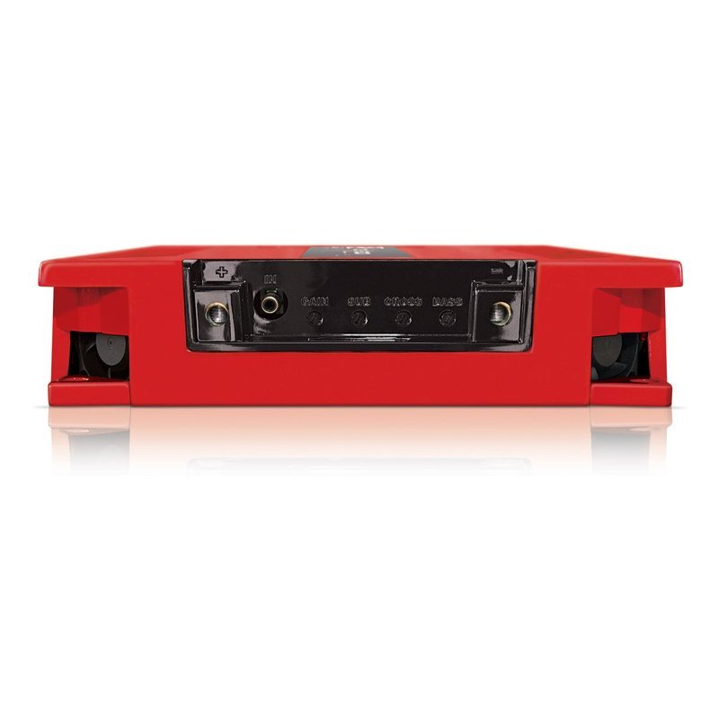 Banda ICEX3000.1RED 3000W RMS 1ch 1Ω Red Amplifier Boost Audio Mono Bass HPF LPF